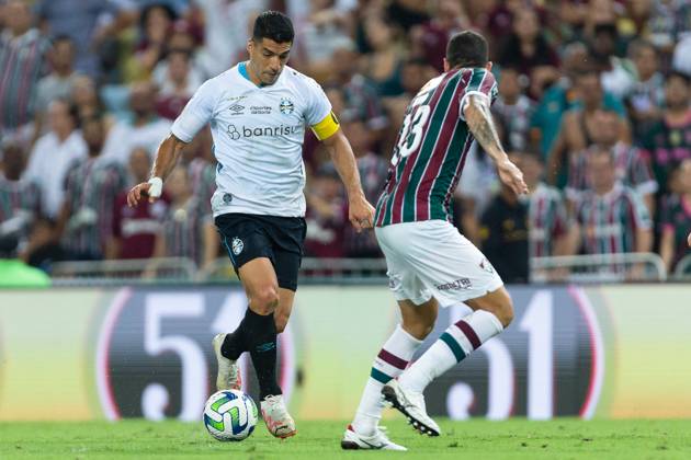 December 6, 2023, Rio de Janeiro, Brazil, Brazil: LUIS SUAREZ of Gremio during the match between Fluminense and Gremio as part of Brasileirao Serie A 2023 at Nilton Santos Stadium on December 06, 2023 in Rio de Janeiro, Brazil. Rio de Janeiro Brazil - ZUMAc227 20231206_zsp_c227_037 Copyright: xRuanoxCarneirox