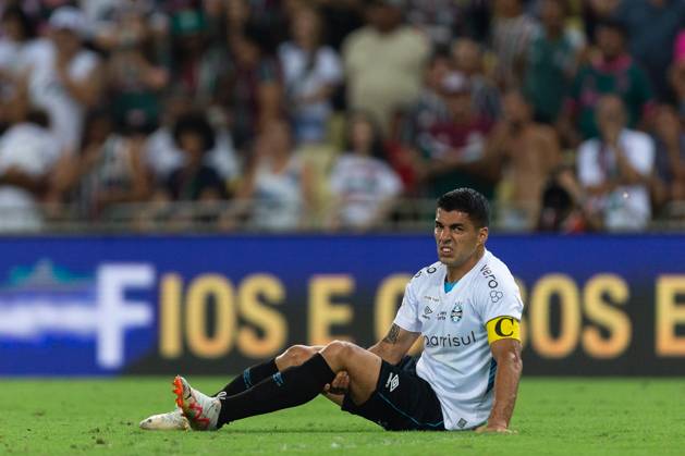 December 6, 2023, Rio de Janeiro, Brazil, Brazil: LUIS SUAREZ of Gremio during the match between Fluminense and Gremio as part of Brasileirao Serie A 2023 at Nilton Santos Stadium on December 06, 2023 in Rio de Janeiro, Brazil. Rio de Janeiro Brazil - ZUMAc227 20231206_zsp_c227_040 Copyright: xRuanoxCarneirox