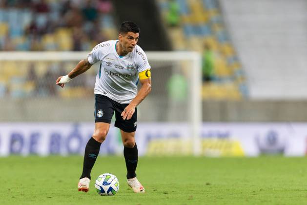 December 6, 2023, Rio de Janeiro, Brazil, Brazil: LUIS SUAREZ of Gremio during the match between Fluminense and Gremio as part of Brasileirao Serie A 2023 at Nilton Santos Stadium on December 06, 2023 in Rio de Janeiro, Brazil. Rio de Janeiro Brazil - ZUMAc227 20231206_zsp_c227_044 Copyright: xRuanoxCarneirox
