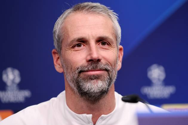 RB Leipzig PK Champions League Leipzig, 12.12.2023, RB Akademie, UEFA Champions League , RB Leipzig - Pressekonferenz am Vortag von RBL v. Young Boys Bern , Im Bild: Trainer Marco Rose (RB Leipzig) ,