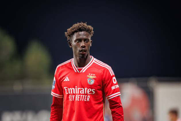 Gerson Sousa during Liga Portugal 2 Sabseg 23 24 game between SL Benfica B and CD Nacional at Benfica Campus, Seixal, Lisbon, Portugal. (Maciej Rogowski) Lisbon Benfica Campus Portugal Copyright: xMaciejxRogowskix slbb-nacional-full-032