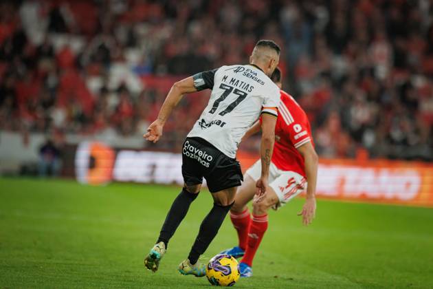 Marco Matias during Liga Portugal 23 24 game between SL Benfica and SC Farense at Estadio Da Luz, Lisbon, Portugal. (Maciej Rogowski) Lisbon Estadio Da Luz Portugal Copyright: xMaciejxRogowskix slbfarofull2324-46