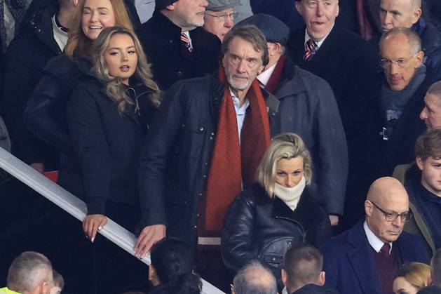 Manchester United, ManU v Tottenham Hotspur 14 January 2024 - Premier League - Manchester United v Tottenham Hotspur - Manchester United shareholder Sir Jim Ratcliffe departs after the match - Photo: Simon Stacpoole Offside. Manchester UK Copyright: xSimonxStacpoolexOffside