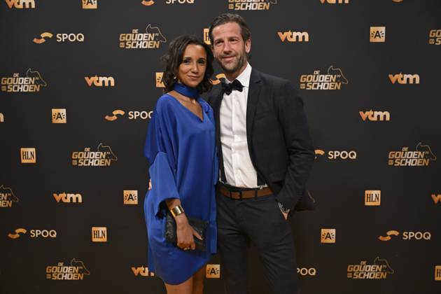 70th Belgian Golden Shoe award ANTWERPEN, BELGIUM - JANUARY 18 : De Mil Rik head coach of KVC Westerlo and Murangwa Francisca pictured during the annual Golden Shoe award show at the Antwerp Avenue TV studio on January 18, 2024 in Antwerpen, Belgium, 18 01 2024 Antwerpen Belgium  Copyright: xNicoxVereeckenx