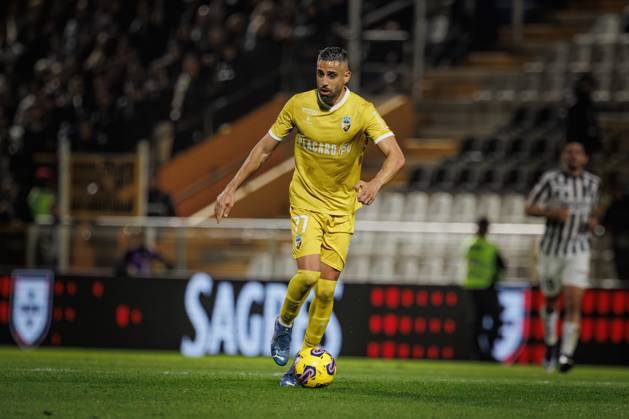 Marco Matias during Liga Portugal 23 24 game between Portimonense SC and SC Farense at Estadio Municipal de Portimao, Portimao , Portugal. (Maciej Rogowski) Lisbon Estadio Municipal de Portimao Portugal Copyright: xMaciejxRogowskix portimonensefarensefull-046