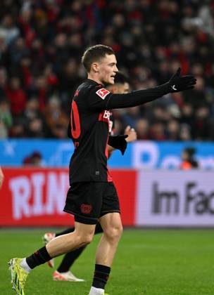 Florian Wirtz (Bayer 04 Leverkusen) 27.01.2024, Fussball Saison 2023 2024, 1. Bundesliga, 19. Spieltag, Bayer 04 Leverkusen - Borussia Mönchengladbach 0:0 Leverkusen BayArena Nordrhein Westfalen Deutschland