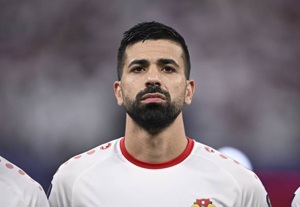 FUSSBALL AFC Asian Cup in Doha FINALE Jordanien - Katar 10.02.2024 Noor Al Rawabdeh (Jordanien)