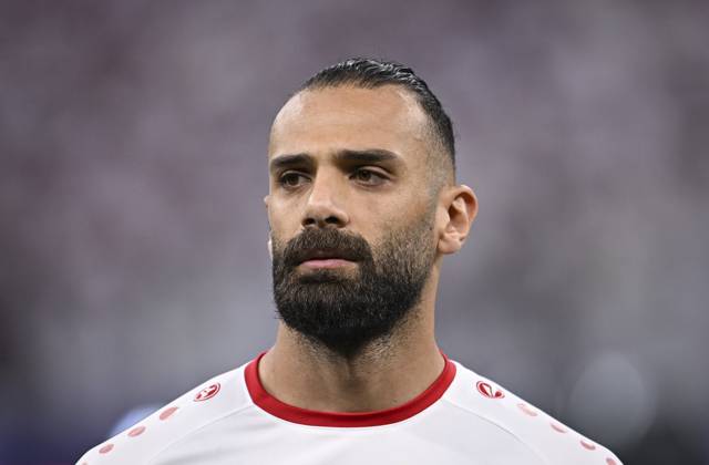 FUSSBALL AFC Asian Cup in Doha FINALE Jordanien - Katar 10.02.2024 Yazan Al Arab (Jordanien)