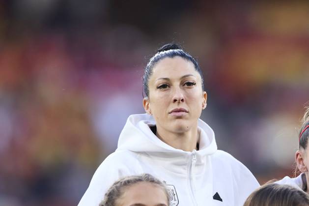 Jennifer Hermoso (Spain) looks on, UEFA Women s Nations League 2024 Final, Spain vs France, La Cartuja Stadium, February 28, 2024, Seville, Spain.