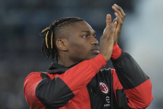 Italy: Serie A - SS Lazio vs AC Milan Rafael Leão of AC Milan during the Serie A match between SS Lazio vs AC Milan at Olimpic Stadium on March1,2024 in Rome, italy Rome Italy Copyright: AgostinoxGemito