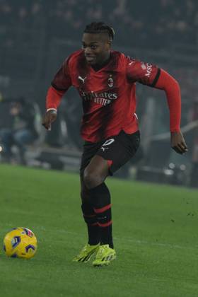 Italy: Serie A - SS Lazio vs AC Milan Rafael Leão of AC Milan in action during the Serie A match between SS Lazio vs AC Milan at Olimpic Stadium on March1,2024 in Rome, italy Rome Italy Copyright: AgostinoxGemito