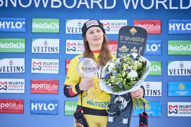 Bilder des Jahres 2024, Sport 03 März Sport Themen der Woche KW10 Sport Bilder des Tages Snowboard Parallel Slalom FIS Snowboard World Cup Winterberg 2024 am 09.03.2024, HOFMEISTER Ramona Theresia (GER) Winterberg Poppenberghang NRW Deutschland