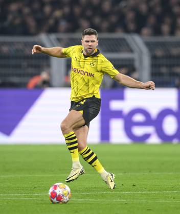 Niclas FUELLKRUG (Füllkrug)(DO) Aktion, Fussball Champions League, Achtelfinale Rueckspiel, Borussia Dortmund (DO) - PSV Eindhoven 2:0, am 13.03.2024 in Dortmund Deutschland. UEFA regulations prohibit any use of photographs as image sequences and or quasi-video Â