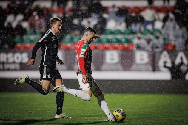 Kikas during Liga Portugal 23 24 game between CF Estrela Amadora and Casa Pia AC at Estadio Jose Gomes, Amadora, Lisbon, Portugal. (Maciej Rogowski) Lisbon Estadio Jose Gomes Portugal Copyright: xMaciejxRogowskix estrela-casapiafull-36