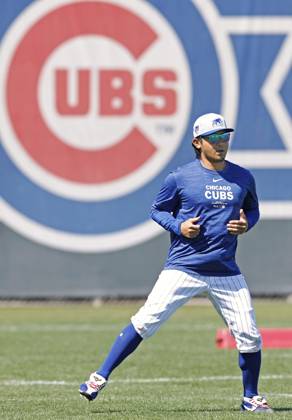 MLB, Baseball Herren, USA spring training Shota Imanaga warms up at spring training with the Chicago Cubs on March 16, 2024, in Mesa, Arizona. A14AA0002606310P