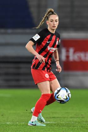 Sophia Kleinherne ( Eintracht Frankfurt Frauen ). GER, MSV Duisburg Frauen vs Eintracht Frankfurt Frauen, Fussball, Bundesliga,16. Spieltag Spielzeit 2023 2024, 17.03.2024 DFL DFB REGULATIONS PROHIBIT ANY USE OF PHOTOGRAPHS AS IMAGE SEQUENCES AND OR QUASI-VIDEO GER, MSV Duisburg Frauen vs Eintracht Frankfurt Frauen, Fussball, Bundesliga,16. Spieltag Spielzeit 2023 2024, 17.03.2024 DFL DFB REGULATIONS PROHIBIT ANY USE OF PHOTOGRAPHS AS IMAGE SEQUENCES AND OR QUASI-VIDEO Foto: Eibner-Pressefoto Thomas Thienel Duisburg Copyright: xEibner-Pressefoto ThomasxThienelx EP_TTL