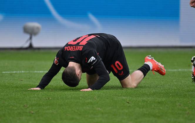 Florian Wirtz (Bayer 04 Leverkusen) 30.03.2024, Fussball Saison 2023 2024, 1. Bundesliga, 27. Spieltag, Bayer 04 Leverkusen - TSG Hoffenheim 2:1 Leverkusen BayArena Nordrhein Westfalen Deutschland