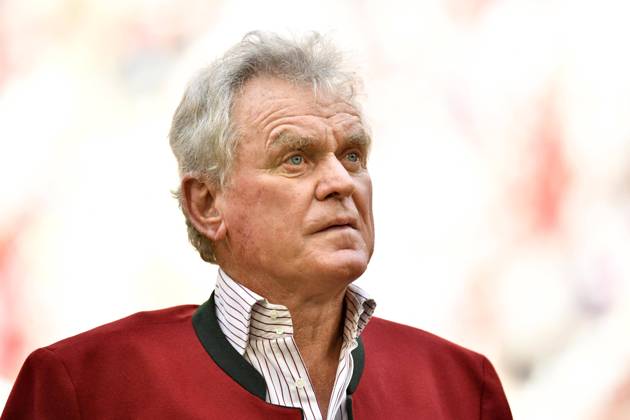 Ehemaliger Torwart Sepp Maier, FC Bayern München, Portrait, Allianz Arena, München, Bayern, Deutschland, Europa