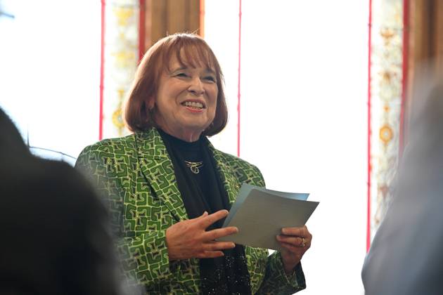 16.04.2024 - Stadt Fürth - SpVgg Greuther Fürth Fuerth - Ehrung Goldenes Kleeblatt - Ingrid Hofmann - - xwoxzix - Ingrid Hofmann ( Geschäftsführende Alleingesellschafterin I.K. Hofmann GmbH )
