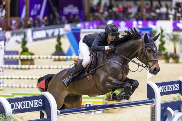 Bilder des Jahres 2024, Sport 04 April Sport Themen der Woche KW16 Sport Bilder des Tages RIYADH - FEI World Cupâ ¢ Finals 2024, RIYADH - FEI World Cupâ ¢ Finals 2024 FUCHS Martin (SUI), Commissar Pezi LONGINES FEI JUMPING WORLD CUPâ ¢ Final II - Table A Jumping competition with jump off Riad, Riyadh, Riyadh International Convention Center (RICEC) 18. April 2024 -