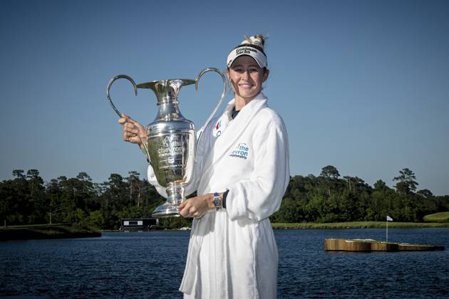 Bilder des Jahres 2024, Sport 04 April Sport Themen der Woche KW16 Sport Bilder des Tages April 21, 2024, The Woodlands, Texas, USA: NELLY KORDA wins the 2024 Chevron Championship with a score of 13 under par at The Club at Carlton Woods on April 18, 2024, in The Woodlands, Texas. The Woodlands USA - ZUMAp213 20240421_znp_p213_015 Copyright: xLynnxPenningtonx