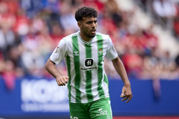 CA Osasuna v Real Betis Balompie - LaLiga EA Sports Abner Vinicius da Silva Santos of Real Betis Balompie looks on during the LaLiga EA Sports match between CA Osasuna and Real Betis Balompie at El Sadar on May 5, 2024, in Pamplona, Spain. Pamplona El Sadar Navarra Spain RL_OSAvBET_00099 Copyright: xRicardoxLarreinax