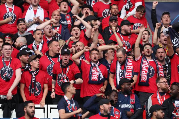 PSG - DORTMUND PHOTOPQR LE PARISIEN Le Parisien Arnaud Journois ; PARIS ; 07 05 2024 ; FOOTBALL , LIGUE DES CHAMPIONS UEFA , DEMI FINALE RETOUR , 07 05 2024 , PARIS , PARC DES PRINCES PARIS SG - BORUSSIA DORTMUND Supporters parisiens. PHOTO LE PARISIEN ARNAUD JOURNOIS - France, Paris May 7, 2024 PSG vs Dortmund : Champions League PARIS France Copyright: xPHOTOPQR LExPARISIEN MAXPPPxLexParisienx xArnaudxJournoisx 20240507LPA0461 20240507LPA0461