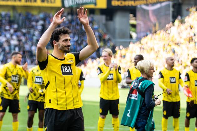1.Fußball Bundesliga, 34.Spieltag: Borussia Dortmund - SV Darmstadt 98; 18.05.2024 Mats Hummels (Borussia Dortmund, 15) 1.Fußball Bundesliga, 34.Spieltag: Borussia Dortmund - SV Darmstadt 98; Signal-Iduna-Park, Dortmund; 18.05.2024 DFL DFB regulations prohibit any use of photographs as image sequences and or quasi video. Copyright: xBEAUTIFULxSPORTS Buriakovx
