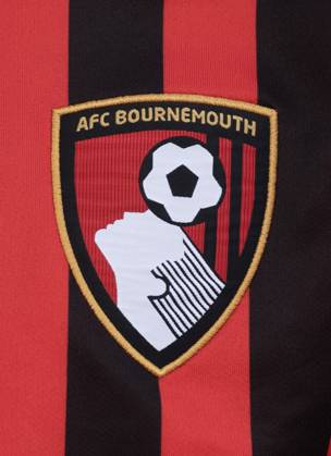 AFC Bournemouth v Manchester United, ManU - Premier League BOURNEMOUTH, ENGLAND - MAY 06: AFC Bournemouth club badge prior to the Premier League match between AFC Bournemouth and Chelsea FC at Vitality Stadium on May 06, 2023 in Bournemouth, England. Bournemouth Vitality Stadium England United Kingdom Copyright: xVisionhausx 776004065