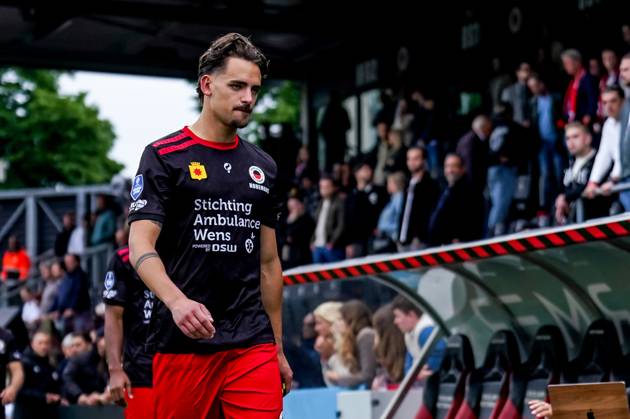 2024-06-02 Excelsior Rotterdam v NAC Breda - Dutch Keuken Kampioen Divisie Promotion Relegation Play Offs Final ROTTERDAM, NETHERLANDS - JUNE 2: Siebe Horemans of Excelsior Rotterdam is disappointed about the lose during the Dutch Keuken Kampioen Divisie Promotion Relegation Play Offs Final match between Excelsior Rotterdam and NAC Breda at Van Donge & De Roo Stadion on June 2, 2024 in Rotterdam, Netherlands. (Photo by Joris Verwijst BSR Agency) Rotterdam Netherlands Content not available for redistribution in The Netherlands directly or indirectly through any third parties. Copyright: xBSRxAgencyx