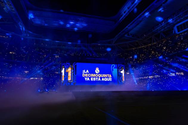 Real Madrid UEFA Champions League Trophy Parade 2024 A general view of Santiago Bernabeu stadium during Real Madrid UEFA Champions League Trophy Parade on June 2, 2024 in Madrid, Spain. Madrid Estadio Santiago Bernabeu Madrid Spain Copyright: xAlbertoxGardinx AGardin_20240602_Football_Champions_Real_Madrid_42