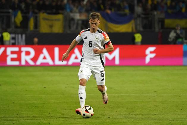 Männer Nationalmannschaft, Fussball, Freundschaftsspiel, Länderspiel, Testspiel, Deutschland-Ukraine , 03.06.2024, Max-Morlock Stadion Nürnberg Joshua Kimmich , Deutschland, Aktion, Einzelbild