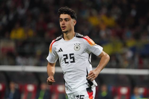 Männer Nationalmannschaft, Fussball, Freundschaftsspiel, Länderspiel, Testspiel, Deutschland-Ukraine , 03.06.2024, Max-Morlock Stadion Nürnberg Aleksandar Pavlovic, Deutschland, Aktion, Einzelbild