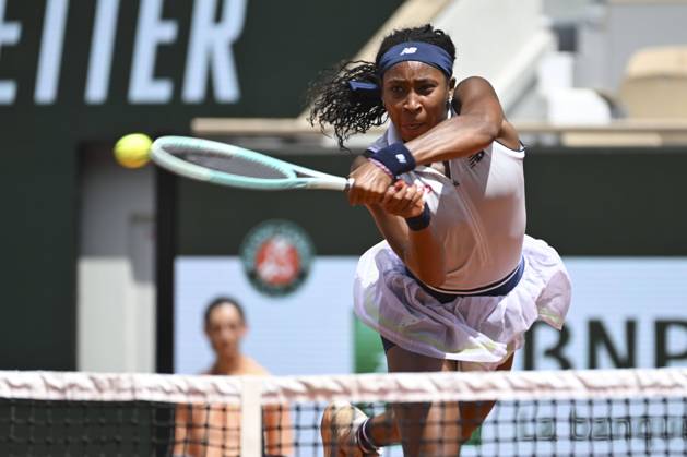 Bilder des Jahres 2024, Sport 06 Juni Sport Themen der Woche KW23 Sport Bilder des Tages Coco Gauff (USA) Vs Ons Jabeur (TUN) TENNIS : Roland Garros 2024 - 04 06 2024 MichaelBaucher Panoramic 