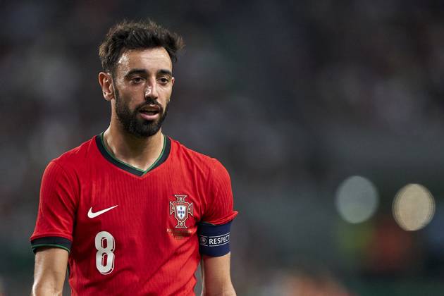 Portugal v Finland - International Friendly, Länderspiel, Nationalmannschaft Bruno Fernandes of Portugal is looking on during the international friendly match between Portugal and Finland at Jose Alvalade Stadium in Lisbon, Portugal, on June 04, 2024. Lisbon Portugal Copyright: xJosexManuelxAlvarezxReyx originalFilename:alvarezrey-notitle240604_npn7H