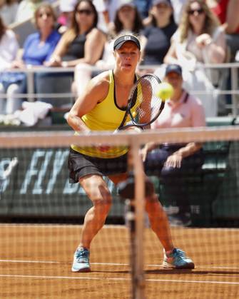Laura Siegemund (GER), Edouard Roger-Vasselin (FRA), Mixed Doubles, Finale, Endspiel Tennis - French Open 2024 - Roland Garros - Paris - - France - 6 June 2024. Copyright: xJuergenxHasenkopfx