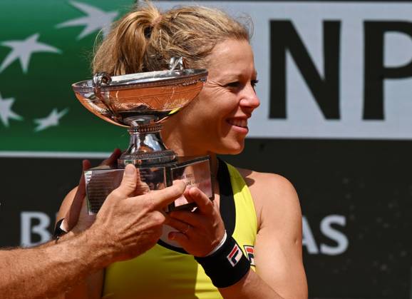 2024 Roland Garros Mixed doubles final Laura Siegemund (GER) Edouard Roger-Vasselin (FRA)