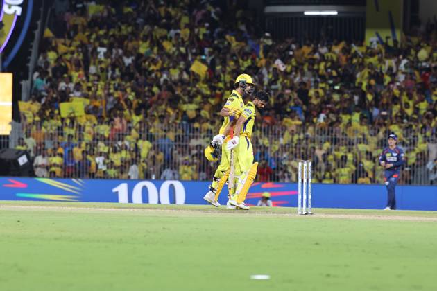 Cricket : Tata IPL 2024 Tata IPL 2024 : Chennai, India, 23rd April 2024: CSK Vs LSG : ( Chennai Super Kings Vs Lucknow Super Giants) In MAC Stadium Chennai. CSK WERE 210-4 IN 20 OVERS. Seshadri SUKUMAR Copyright: xSeshadrixSukumarx