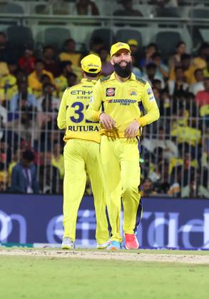 Cricket : Tata IPL 2024 Tata IPL 2024 : Chennai, India, 23rd April 2024: CSK Vs LSG : ( Chennai Super Kings Vs Lucknow Super Giants) In MAC Stadium Chennai. CSK WERE 210-4 IN 20 OVERS. LSG WON BY 6 WICKETS IN 19.3 OVERS. STONIS 124 NOT OUT. MOEEN ALI Seshadri SUKUMAR Copyright: xSeshadrixSukumarx