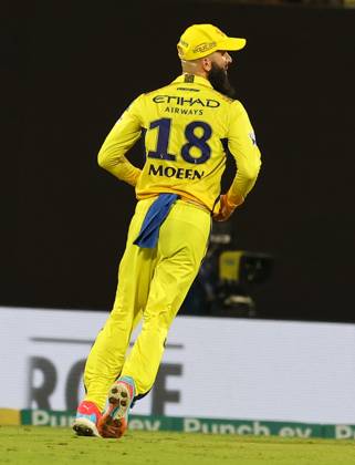 Cricket : Tata IPL 2024 Tata IPL 2024 : Chennai, India, 23rd April 2024: CSK Vs LSG : ( Chennai Super Kings Vs Lucknow Super Giants) In MAC Stadium Chennai. CSK WERE 210-4 IN 20 OVERS. LSG WON BY 6 WICKETS IN 19.3 OVERS. STONIS 124 NOT OUT.MOEEN ALI Seshadri SUKUMAR Copyright: xSeshadrixSukumarx