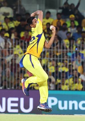Cricket : Tata IPL 2024 Tata IPL 2024 : Chennai, India, 23rd April 2024: CSK Vs LSG : ( Chennai Super Kings Vs Lucknow Super Giants) In MAC Stadium Chennai. CSK WERE 210-4 IN 20 OVERS. LSG WON BY 6 WICKETS IN 19.3 OVERS. STONIS 124 NOT OUT. Matheesha Pathirana Seshadri SUKUMAR Copyright: xSeshadrixSukumarx