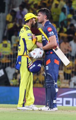 Cricket : Tata IPL 2024 Tata IPL 2024 : Chennai, India, 23rd April 2024: CSK Vs LSG : ( Chennai Super Kings Vs Lucknow Super Giants) In MAC Stadium Chennai. CSK WERE 210-4 IN 20 OVERS. LSG WON BY 6 WICKETS IN 19.3 OVERS. STONIS 124 NOT OUT. Seshadri SUKUMAR Copyright: xSeshadrixSukumarx