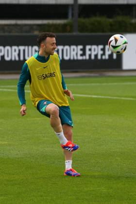 Portugal Fussball Nationalmannschaft, Selecao, 07.06.2024, Portugal - Kroatien Training von Portugal mit CR7, Vorbereitungsspiel zur Europameisterschaft 2024 , Diogo Jota (Portugal) Copyright: FernandoxSoares