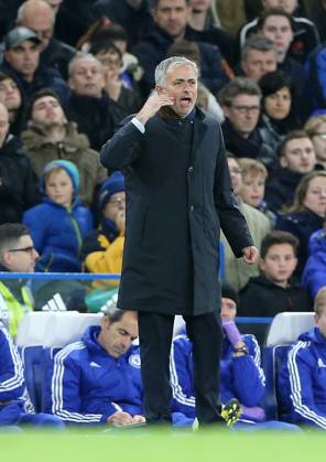 Chelsea s Jose Mourinho looks on dejected..Barclays Premier League - Chelsea v AFC Bournemouth - Stamford Bridge - England - 5th December 2015 - Picture David Klein Sportimage Dec. 5, 2015 - London, United Kingdom - Chelsea s Jose Mourinho looks on dejected..Barclays Premier League - Chelsea v AFC Bournemouth - Stamford Bridge - England - 5th December 2015 - Picture David Klein Sportimage. London United Kingdom EDITORIAL USE ONLY Copyright: xx ZUMA-20151205_zaf_si1_114.jpg DavidxKleinx csmphototwo204874