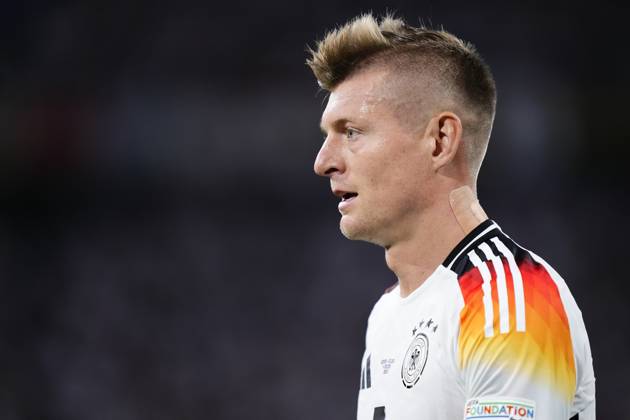 Germany v Scotland: Group A - UEFA EURO, EM, Europameisterschaft,Fussball 2024 Toni Kroos central midfield of Germany and Real Madrid during the UEFA EURO 2024 group stage match between Germany and Scotland at Munich Football Arena on June 14, 2024 in Munich, Germany. Munich Germany Copyright: xJosexBretonx originalFilename:breton-germanyv240614_nppSx