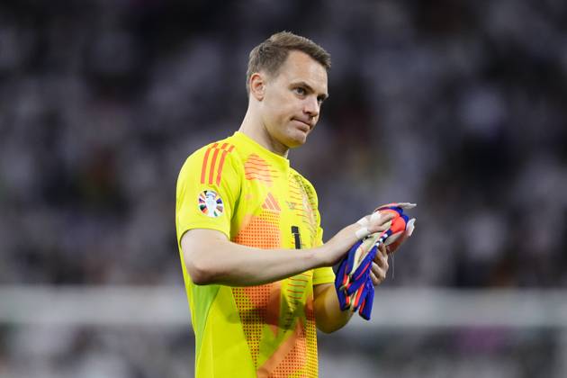Germany v Scotland: Group A - UEFA EURO, EM, Europameisterschaft,Fussball 2024 Manuel Neuer goalkeeper of Germany and Bayern Munich during the UEFA EURO 2024 group stage match between Germany and Scotland at Munich Football Arena on June 14, 2024 in Munich, Germany. Munich Germany Copyright: xJosexBretonx originalFilename:breton-germanyv240614_npEkD