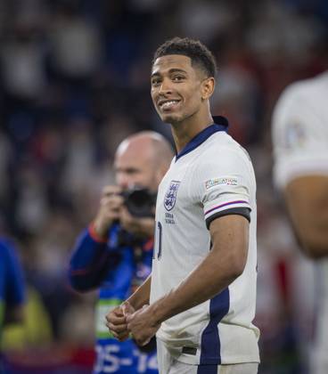 Gelsenkirchen, Germany. 16th Jun 2024. Final jubilation: Jude Bellingham (ENG) England - Serbia England - Serbien 15.06.2024