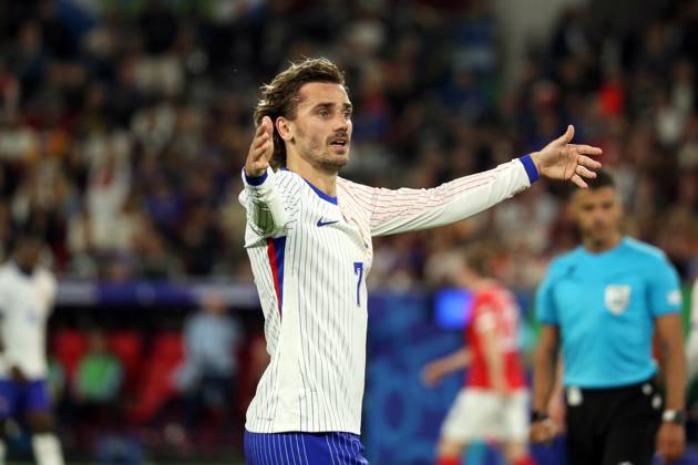 Germany - UEFA EURO, EM, Europameisterschaft,Fussball 2024 - Austria vs France - 15 06 2024 GERMANY, DUSSELDORF, JUNE 17. Antoine Griezmann of France during the UEFA EURO 2024 group D stage match between Austria and France. On June 17, 2024 at Dusseldorf Arena in Dusseldorf, Germany. Photo by Manuel Blondeau AOP.Press Dusseldorf Dusseldorf Arena Germany Copyright: x ManuelxBlondeau AOP.Pressx AOP20240617 0180