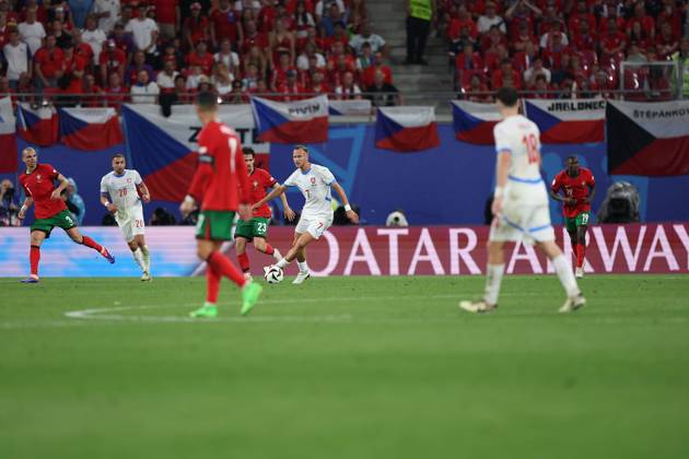 Leipzig Stadium Leipzig, Tuesday, June 18, 2024 UEFA EURO, EM, Europameisterschaft,Fussball 2024 Germany, Group F stage Matchday 1 Group F Portugal - Czechia, Copyright: JoaquimxFerreira