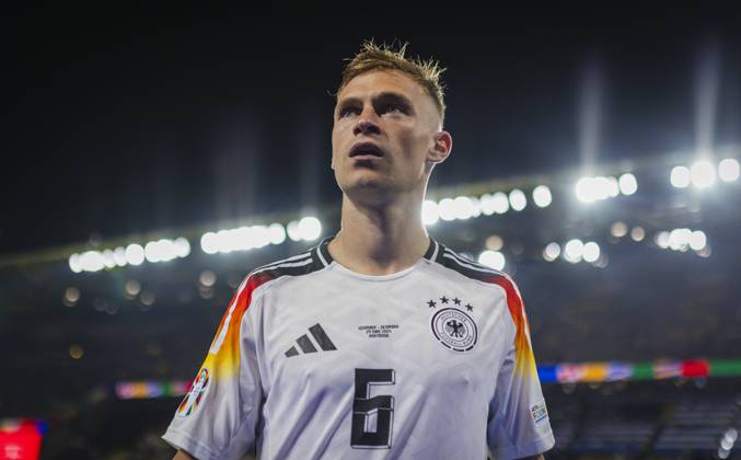 Dortmund, Germany. 29th Jun 2024. Joshua Kimmich (DFB) Germany - Denmark Deutschland - Dänemark 29.06.2024
